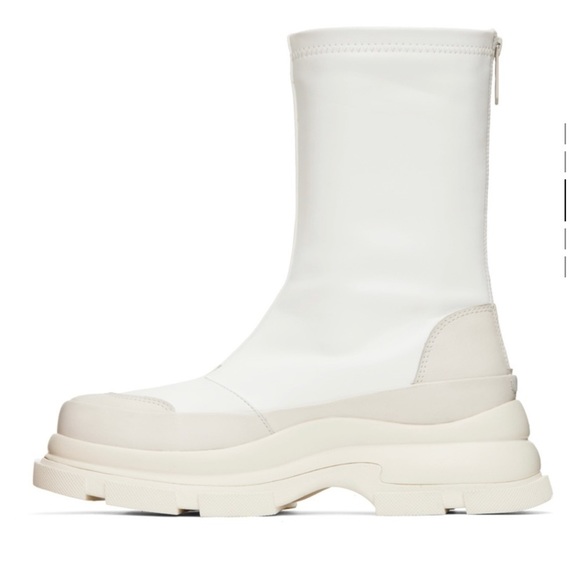 Both Paris white gao boots 42 UNI​​​​ - Picture 10 of 11